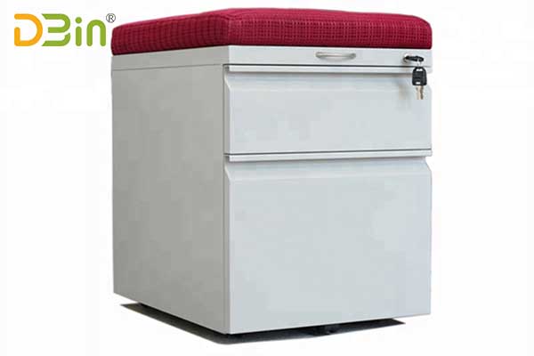 DBin steel 2 drawer mobile pedestal with cushion manufacturer